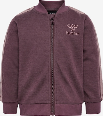 Hummel Sweatvest in Lila: voorkant