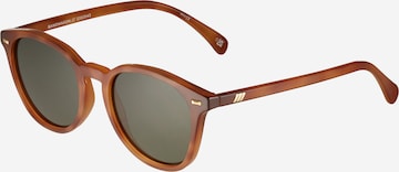 LE SPECS Okulary przeciwsłoneczne 'Bandwagon' w kolorze brązowy: przód
