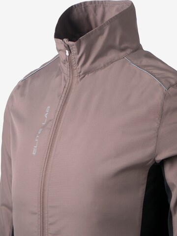 ELITE LAB Athletic Jacket 'Shell X1 Elite' in Brown