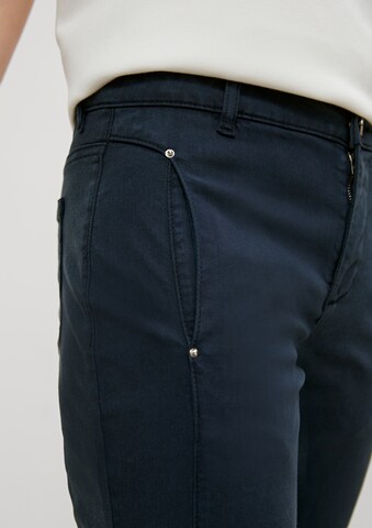 Coupe slim Pantalon COMMA en bleu