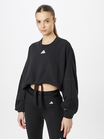 ADIDAS SPORTSWEAR Sport szabadidős felsők 'Dance Versatile' - fekete: elől