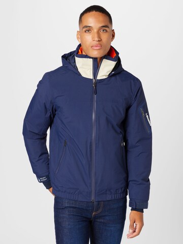 Gaastra Weatherproof jacket 'Rummage' in Blue: front