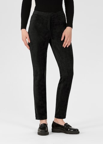 STEHMANN Slim fit Pants 'Loli' in Black: front