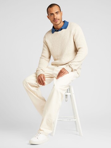 GUESS Trui 'Deven' in Beige