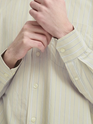 Casual Friday Regular fit Button Up Shirt ' CFMARTIS ' in Beige