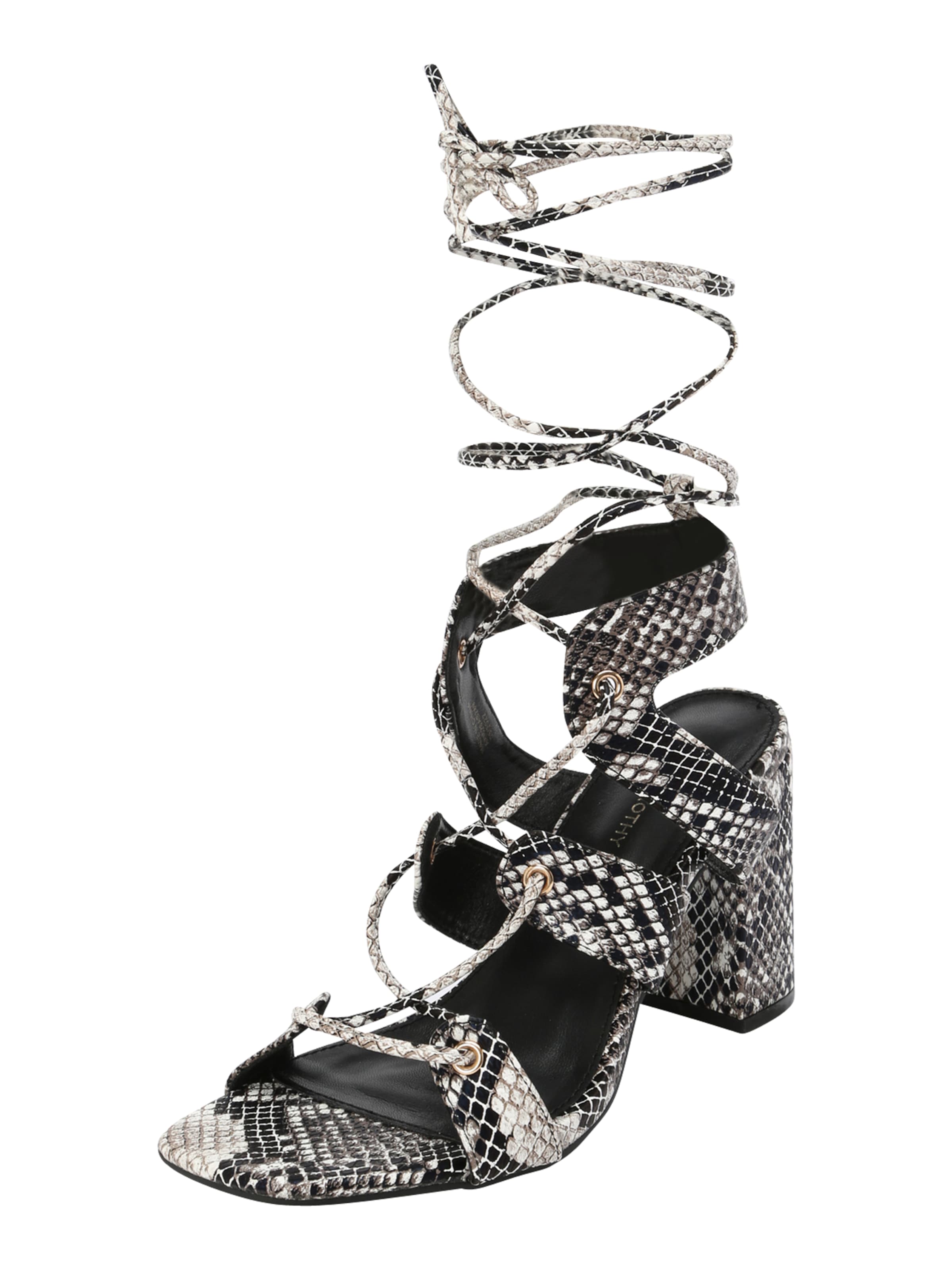 Dorothy Perkins Sandále - tmavosivá / čierna / biela, Produkt