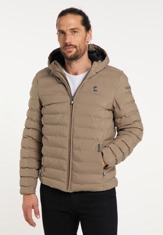 Schmuddelwedda Winterjacke in Braun