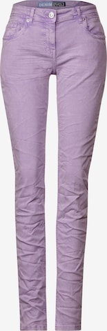 CECIL Regular Jeans 'Scarlett' in Purple: front