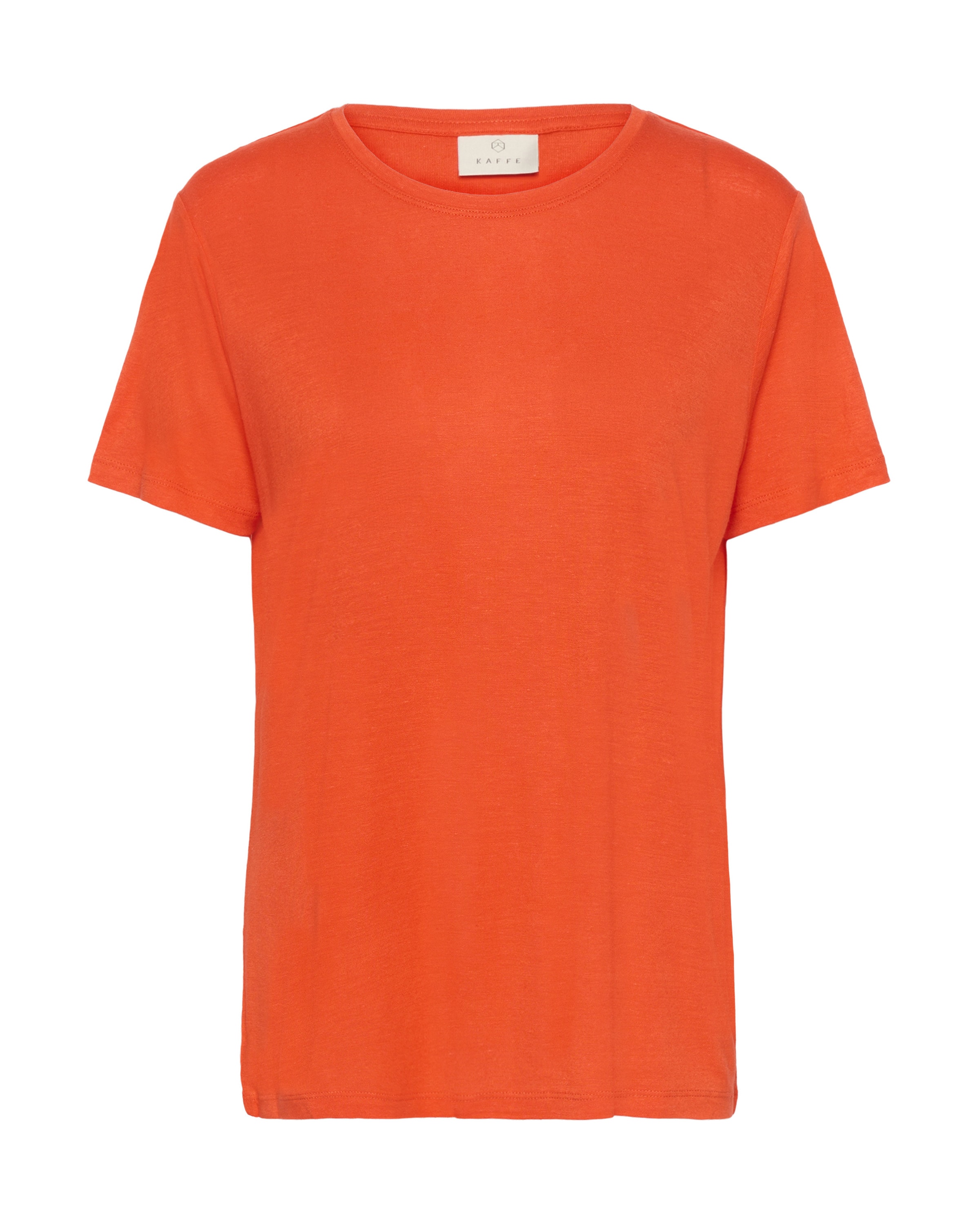 Kaffe - Camiseta 'Maria' en naranja: frente