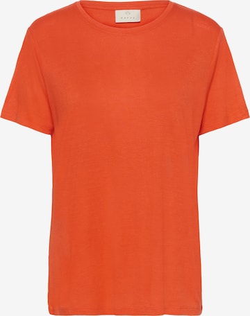 Kaffe - Camiseta 'Maria' en naranja: frente