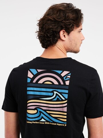 PROTEST Shirt 'PRTHOLBOX 24' in Zwart
