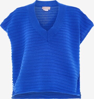 Jalene Sweater in Blue: front