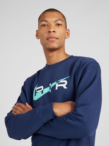 Sweat-shirt 'AIR' Nike Sportswear en bleu