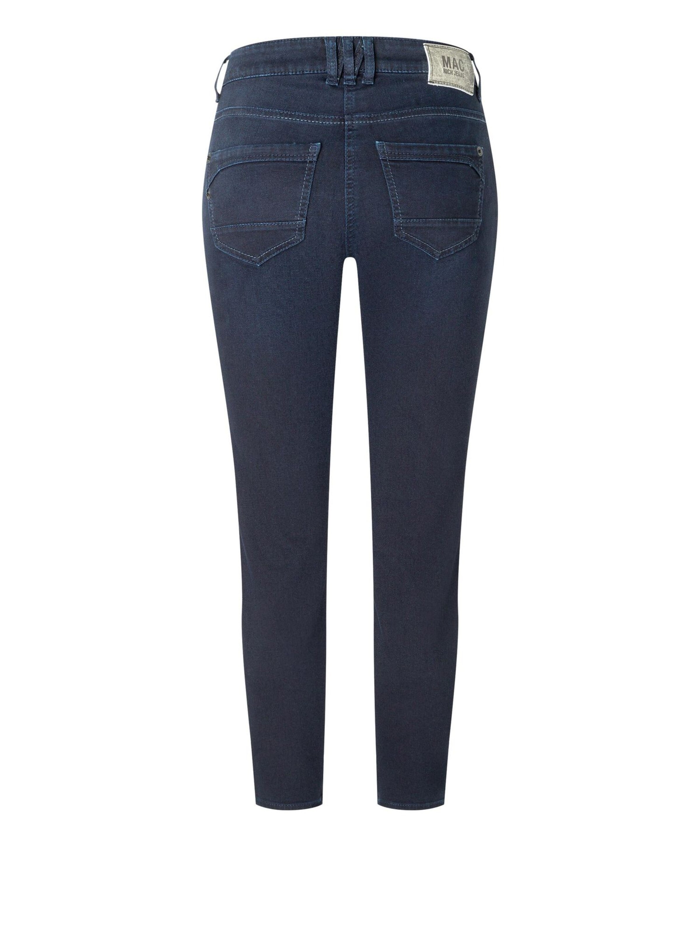 MAC Slim fit Jeans 'RICH SLIM 5703-90-0389L  D860 dark blue commercial' in Blue