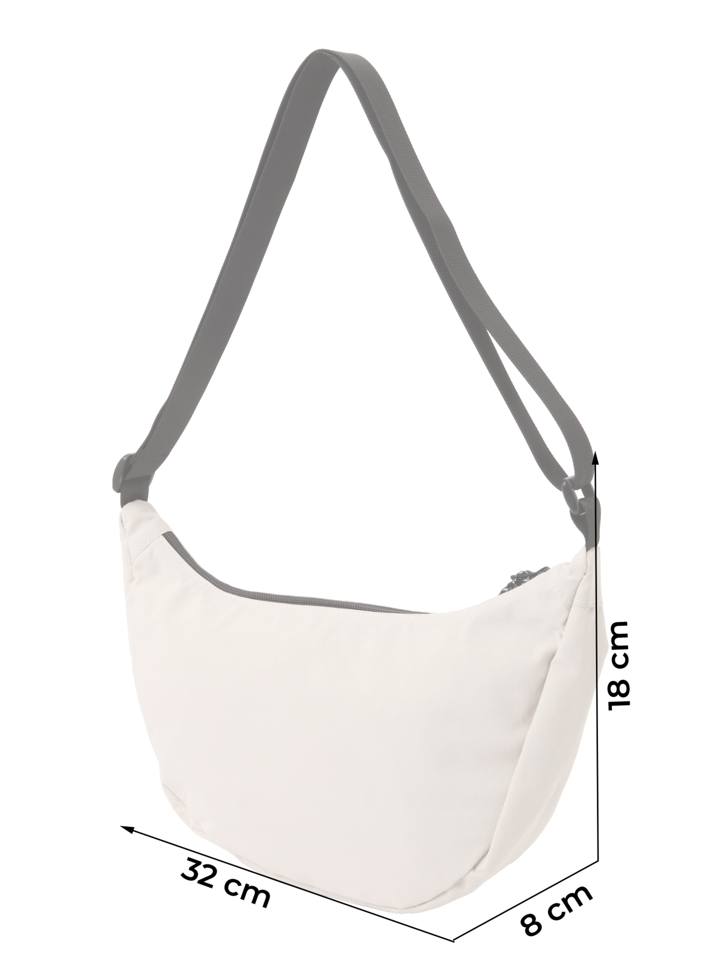 Iriedaily Torbica za okrog pasu 'Daily Moon' | siva barva