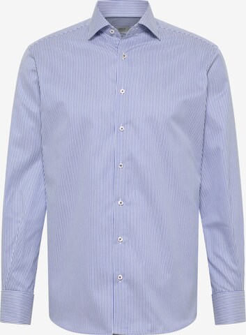 ETERNA Regular fit Button Up Shirt in Blue: front