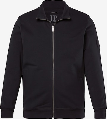 JP1880 Sweatvest in Zwart: voorkant