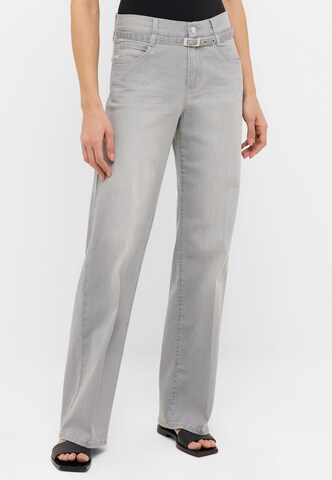 Angels Wide leg Jeans in Grey: front