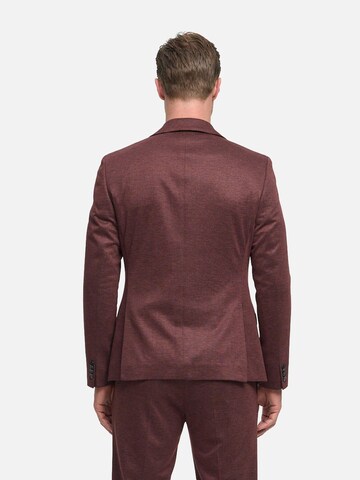 Zuitable Slim fit Suit Jacket 'DiNick' in Red