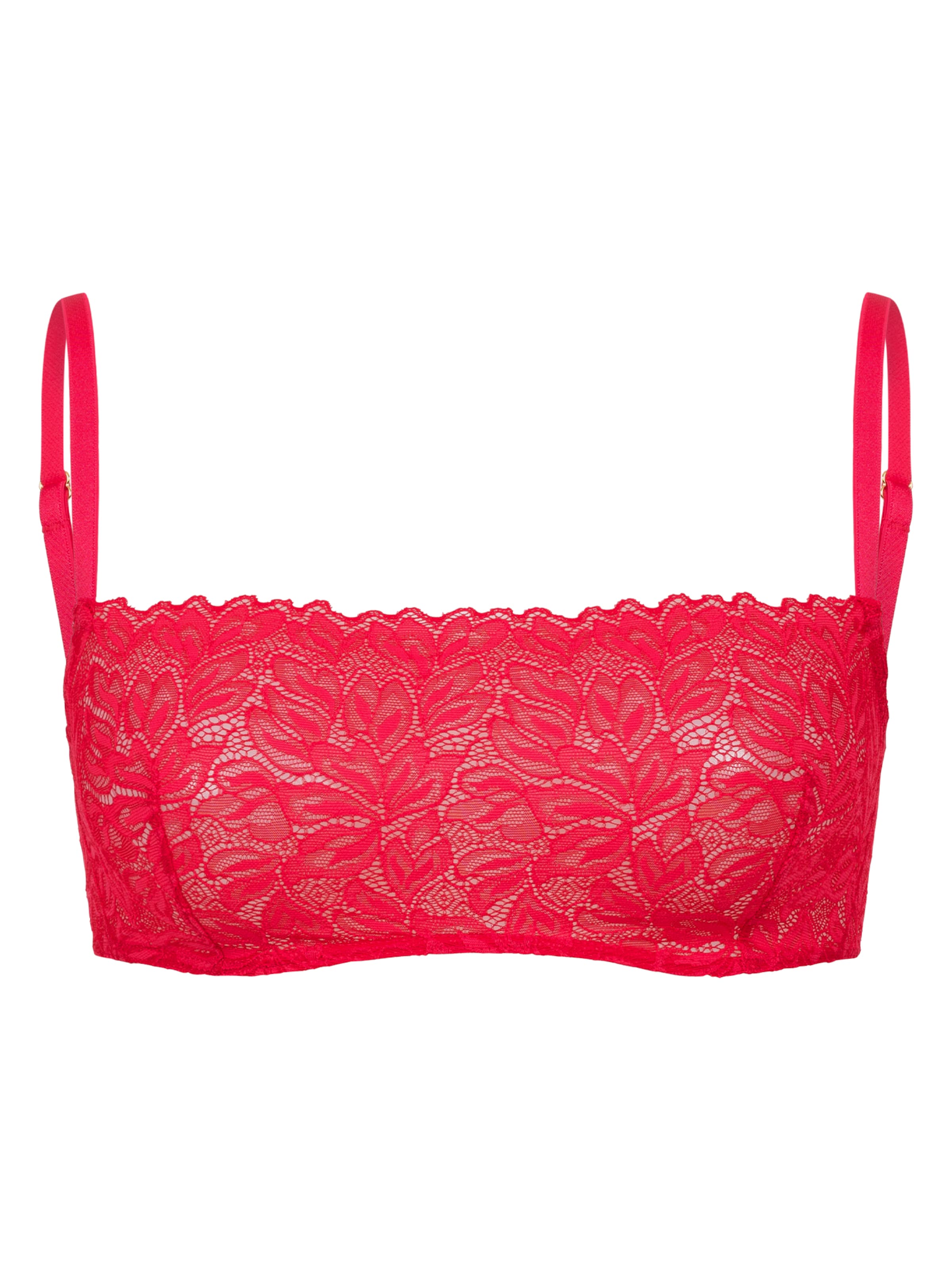 Soutien-gorge 'Dreamy Lace' Erlich Textil en rouge : devant