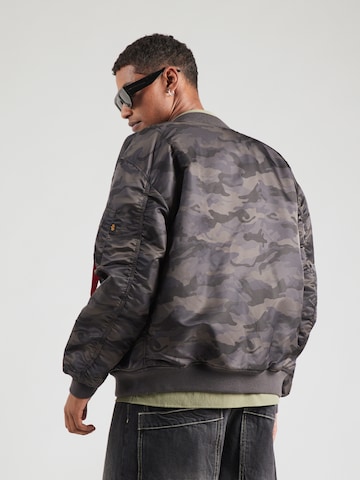 ALPHA INDUSTRIES Prechodná bunda 'MA-1 CS' - Čierna