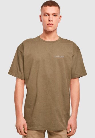 2Y Premium T-Shirt 'Eagle' in Grün: Vorderseite