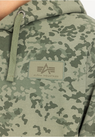 Sweat-shirt ALPHA INDUSTRIES en vert