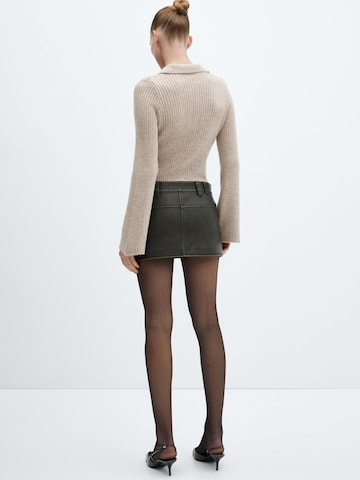 MANGO Sweater 'Hannah' in Beige