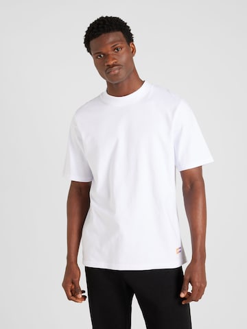 JACK & JONES Shirt 'THREAD PHOTO' in White: front