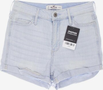 HOLLISTER Shorts XXS in Blau: predná strana