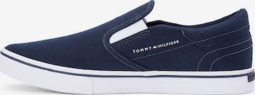 Slip on TOMMY HILFIGER en bleu : devant