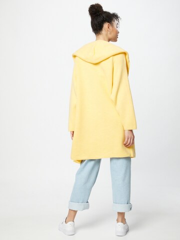 Zwillingsherz Knit cardigan 'Annabell' in Yellow