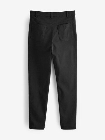 Next Skinny Hose 'Senior Gold Snap' in Schwarz