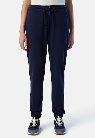 North Sails Tapered Pants in Blue: front