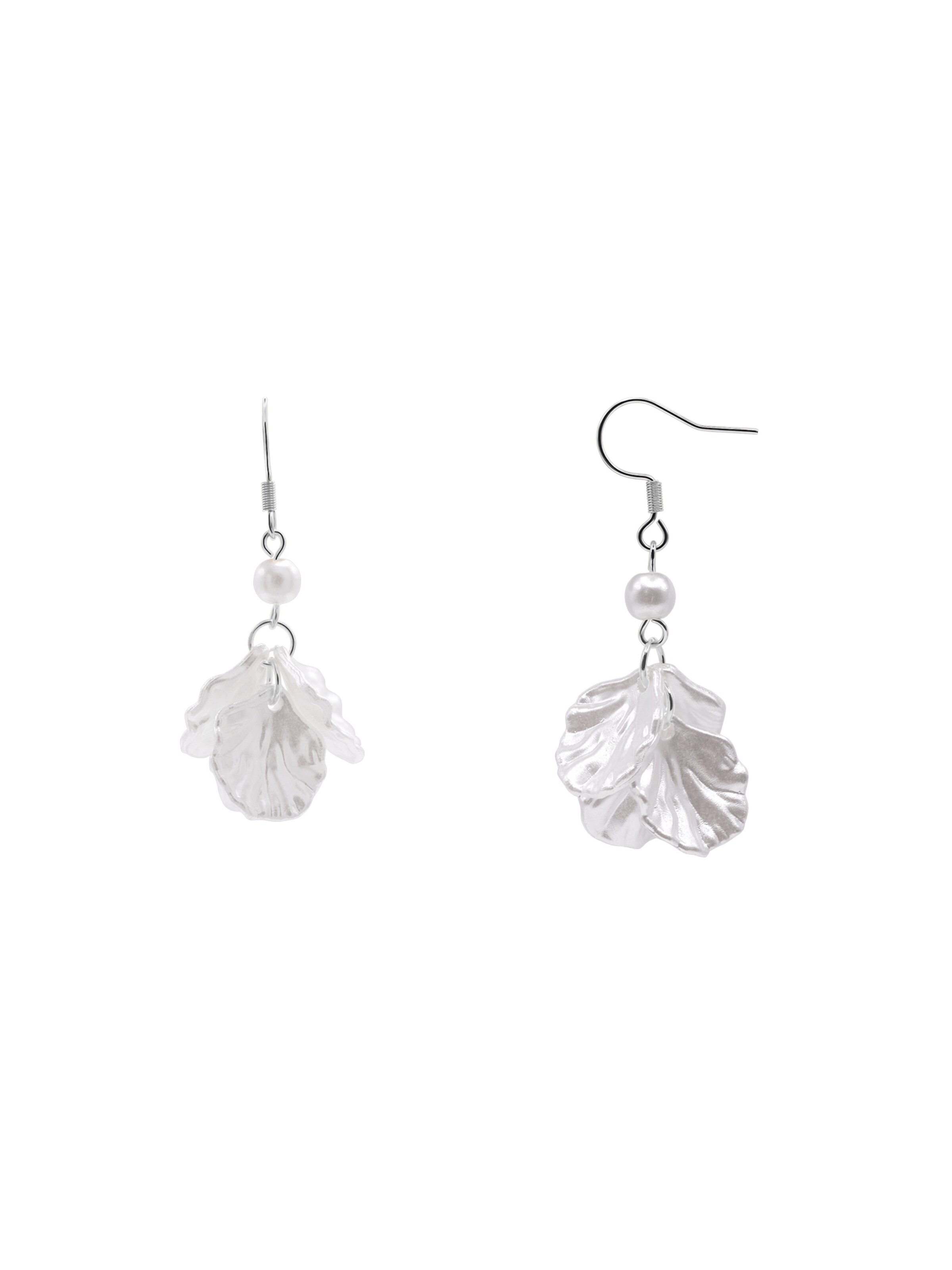 Boucles d'oreilles 'Arabella' Heideman en argent : devant