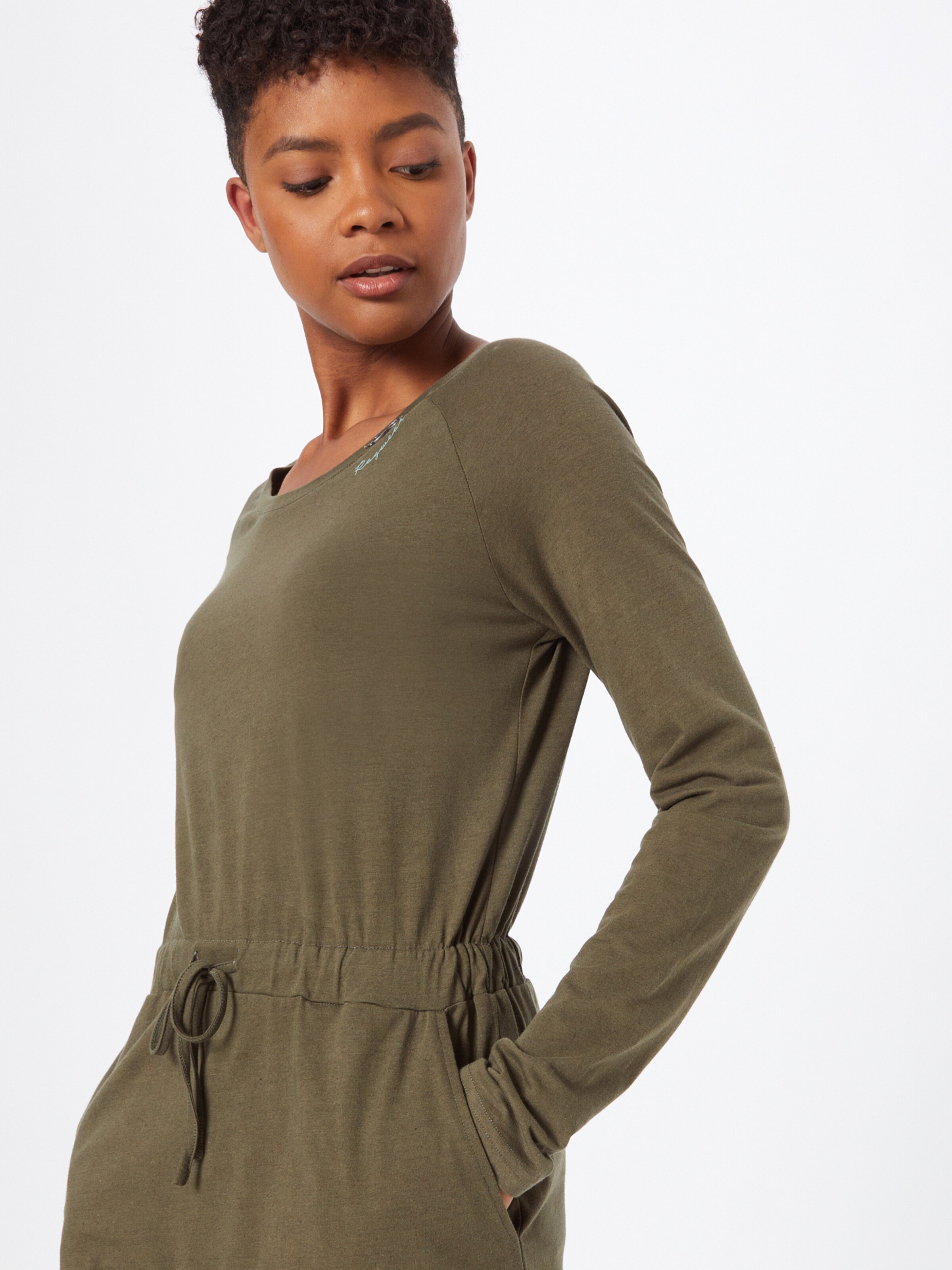 Frauen Große Größen Ragwear Kleid 'GAMINI' in Oliv - KE07033 Frauen Große Größen Ragwear Kleid 'GAMINI' in Oliv - KE07033