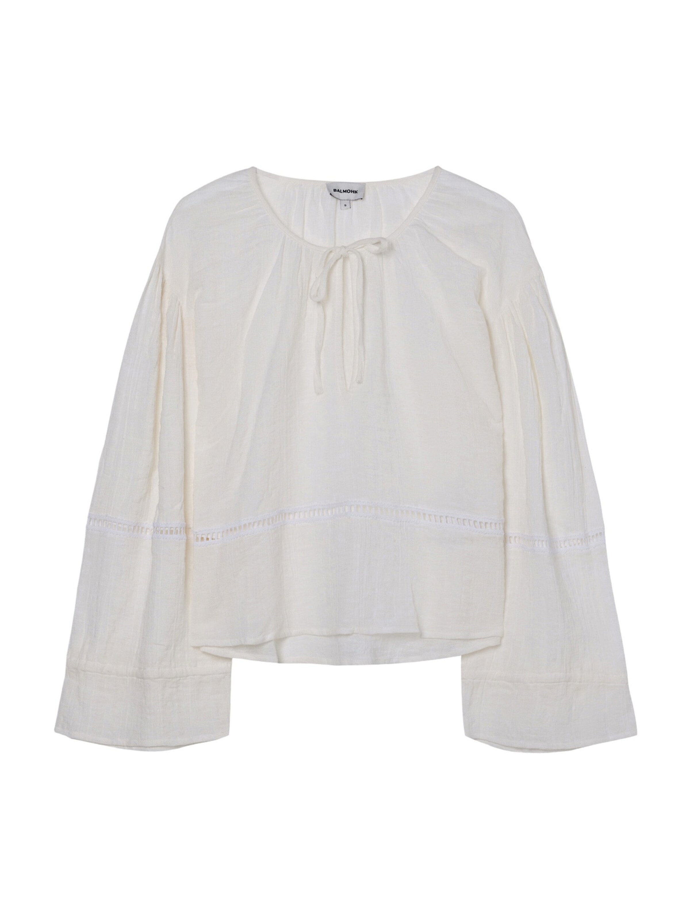 BALMOHK Pusero värissä valkoinen: etupuoli