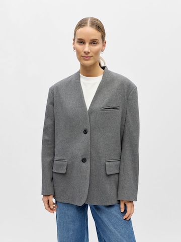 OBJECT - Blazer 'OBJDusty' en gris: frente