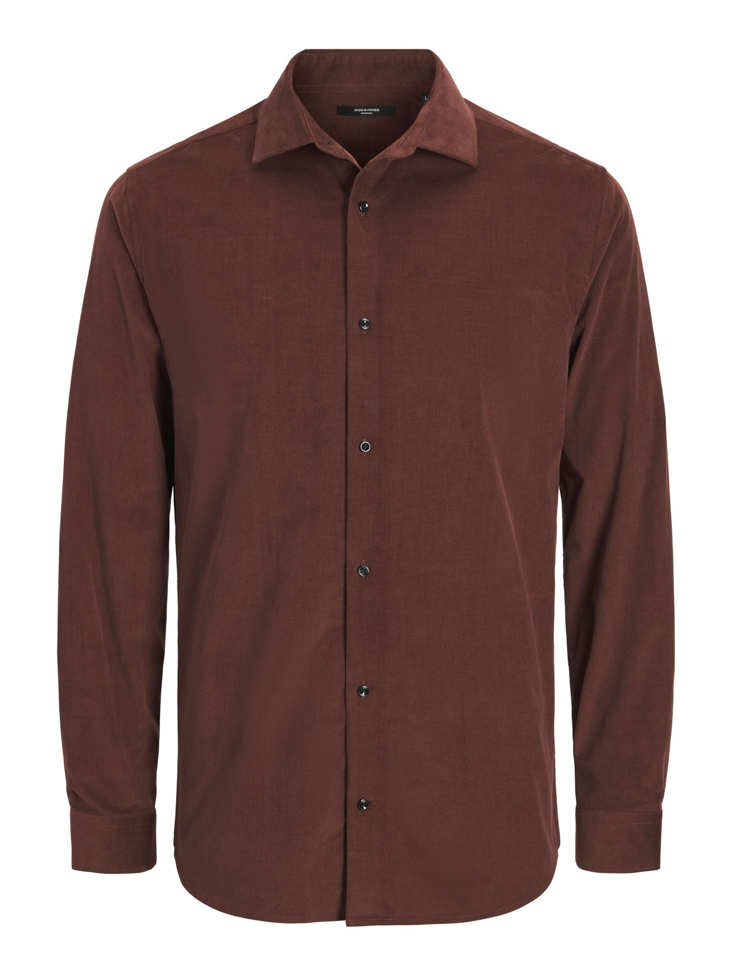 JACK & JONES Hemd in Braun: Vorderseite