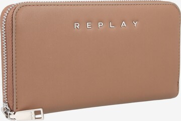 REPLAY Wallet in Brown