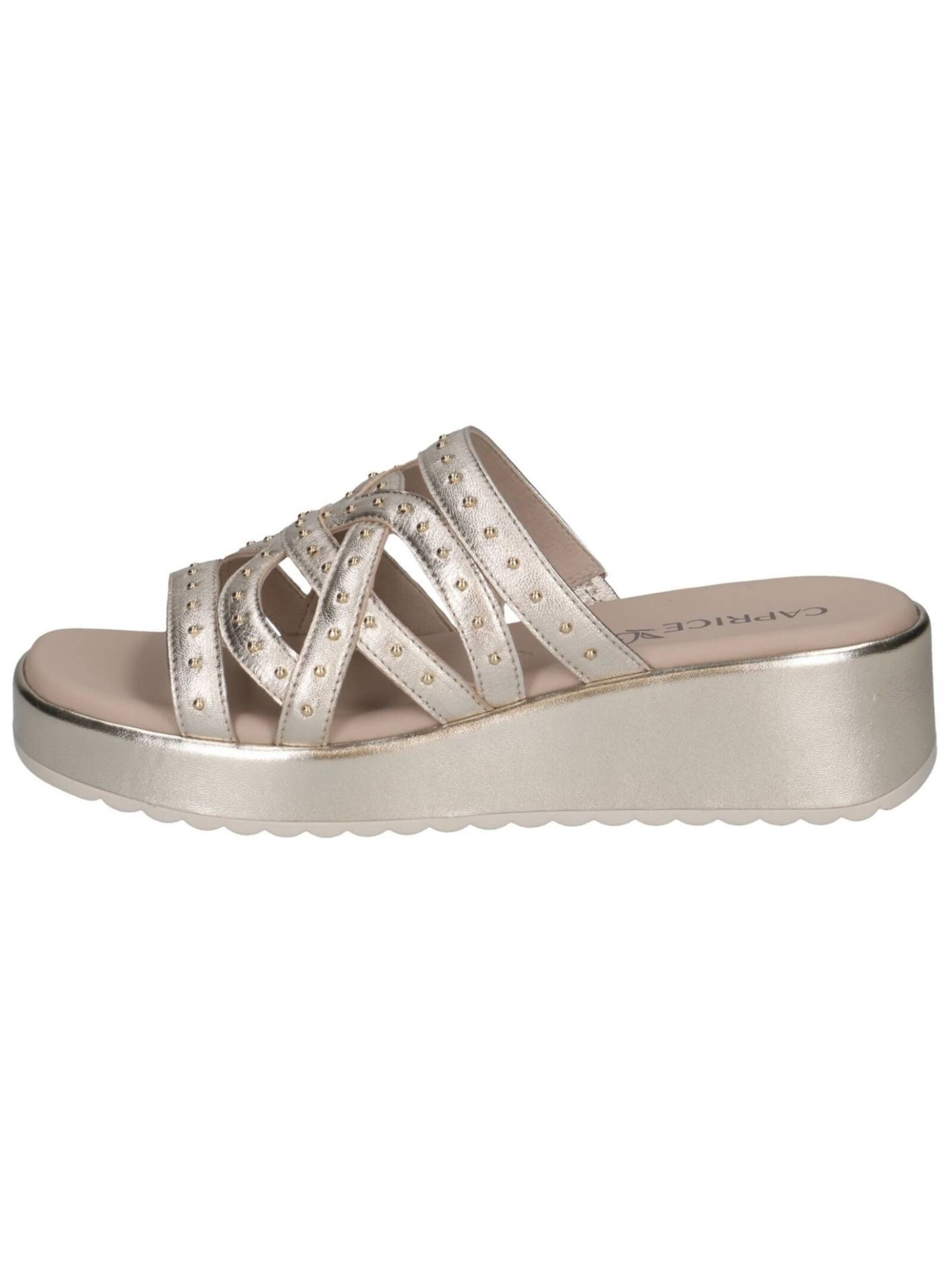 CAPRICE Pantolette in Beige