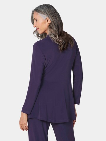 Goldner Blazer in Purple