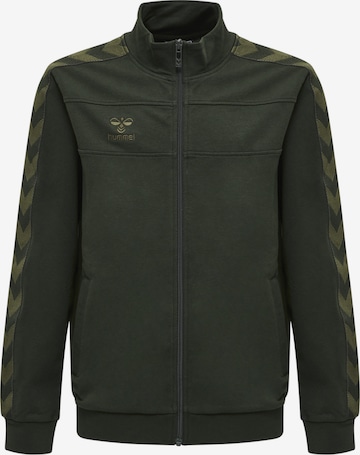 Hummel Sportssweatjakke 'Move' i grøn: forside