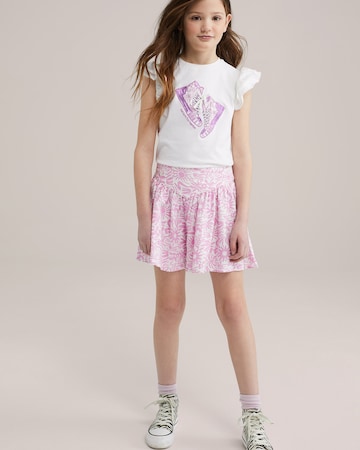Maglietta di WE Fashion in bianco
