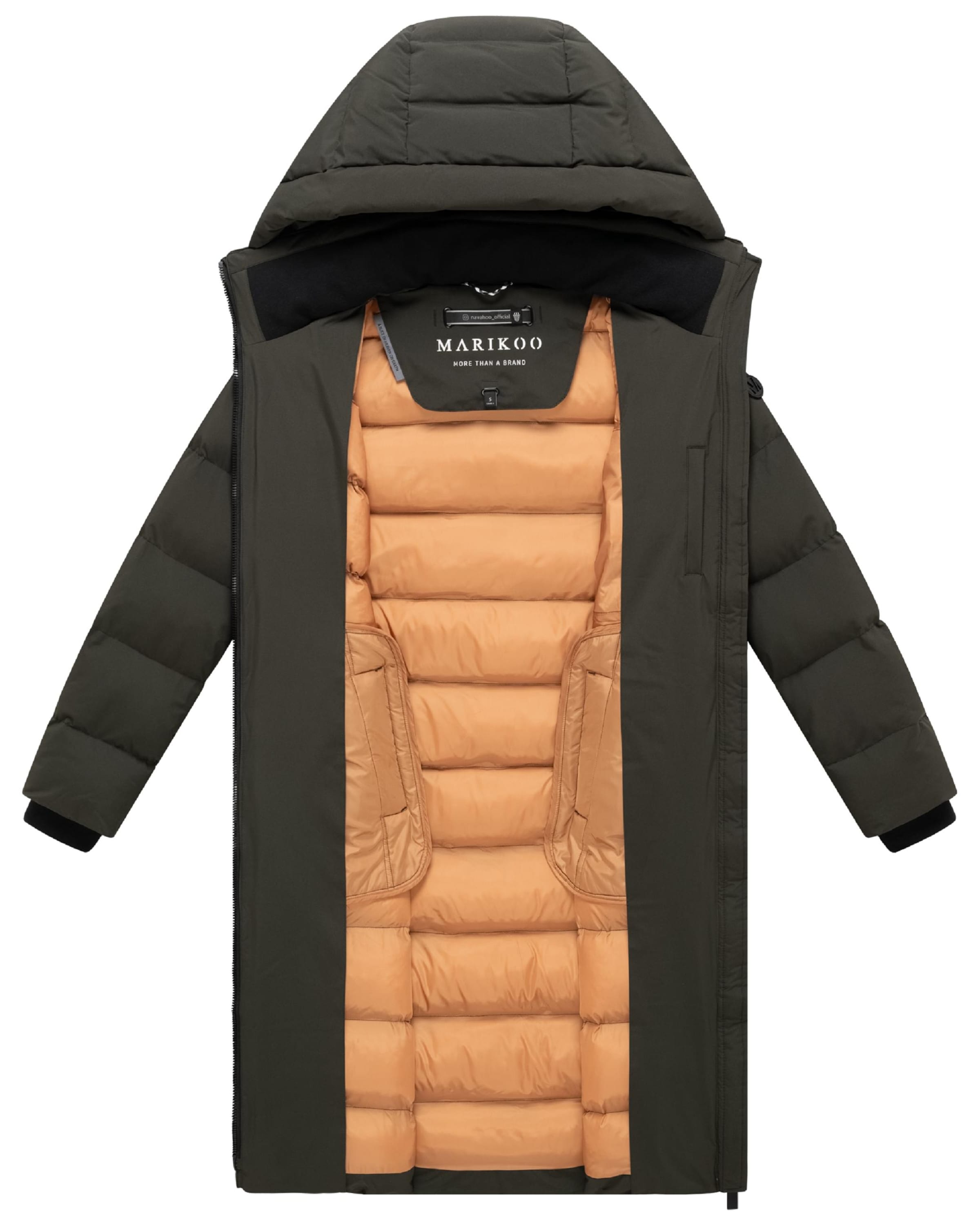 Manteau fonctionnel 'Harukaa 16' MARIKOO en vert