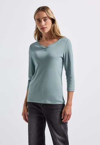 STREET ONE Shirt in Blau: Vorderseite
