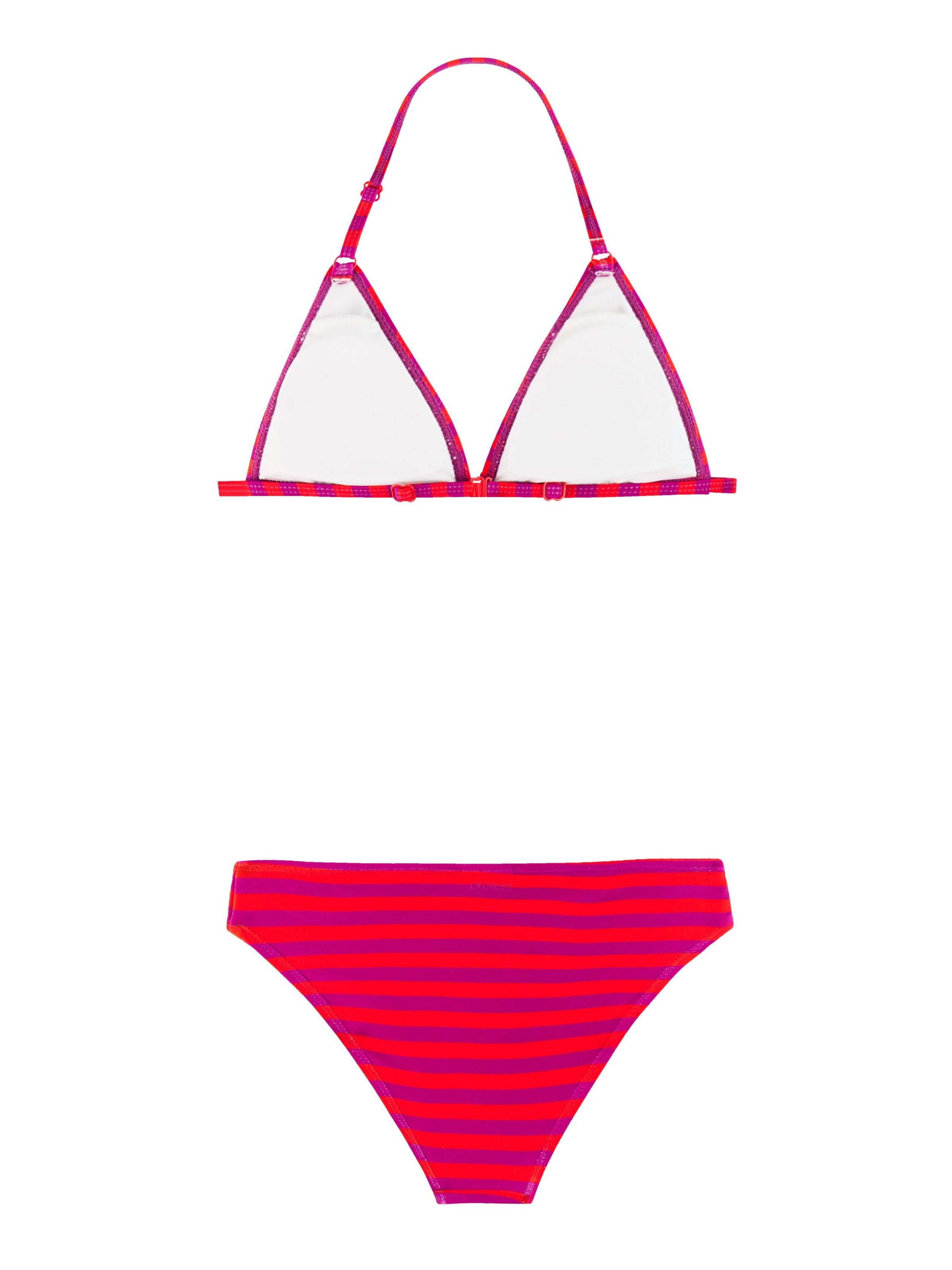 PROTEST Triangel Bikini 'PRTMickeys JR'‌‌‌‌‌‌‌‌‌ in Rot