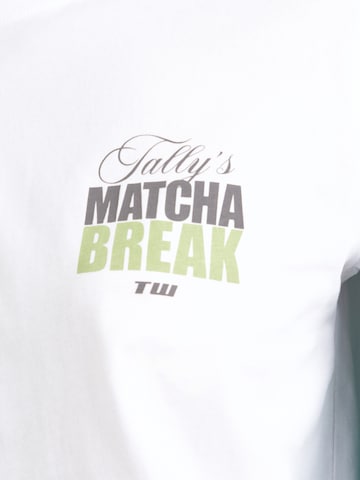 T-shirt Tally Weijl en blanc