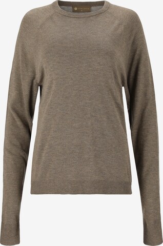 Athlecia Athletic Sweatshirt 'Athens' in Brown: front
