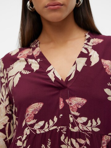 Robe 'EASY JOY' VERO MODA en rouge